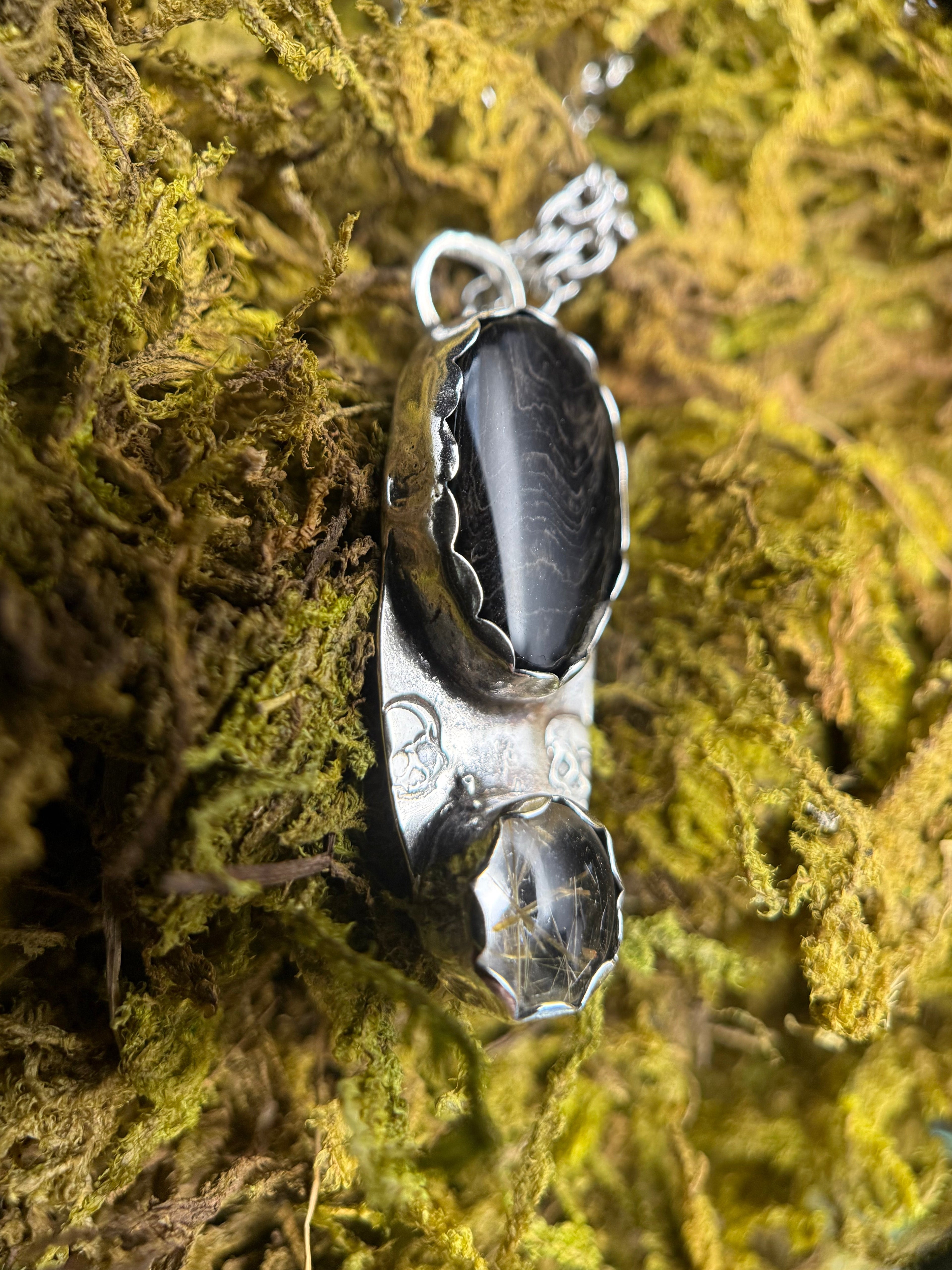 Some Kind of Evil Tourmalinated Necklace