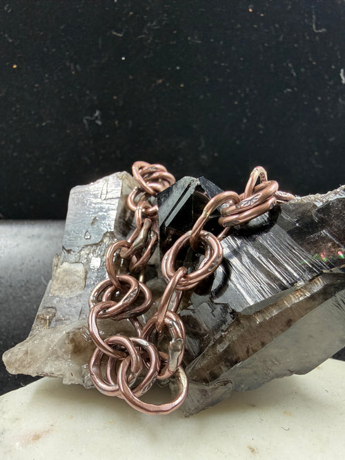 Bound to You Copper Choker Necklace