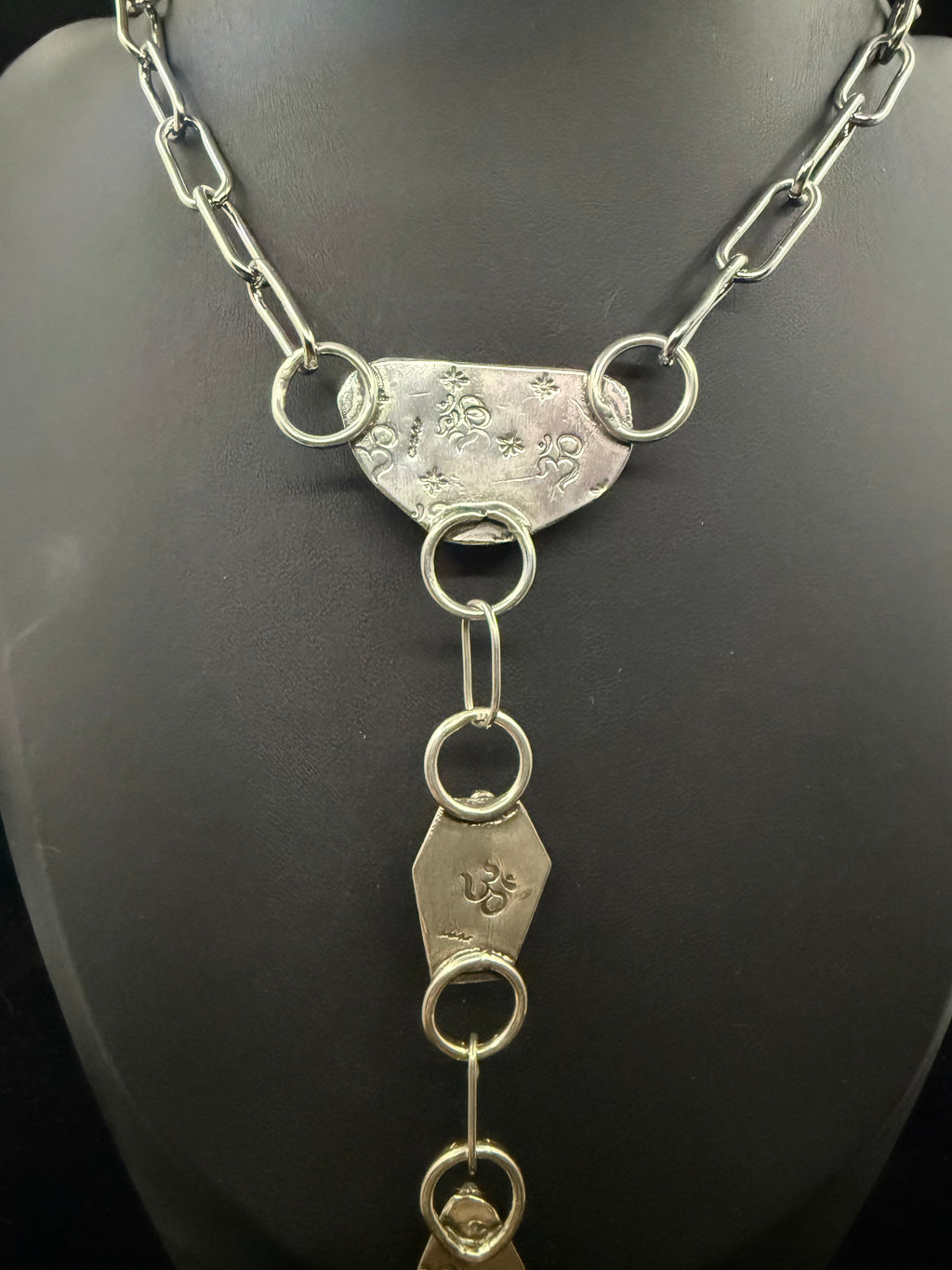 Athena Montana Agate Lariat Necklace