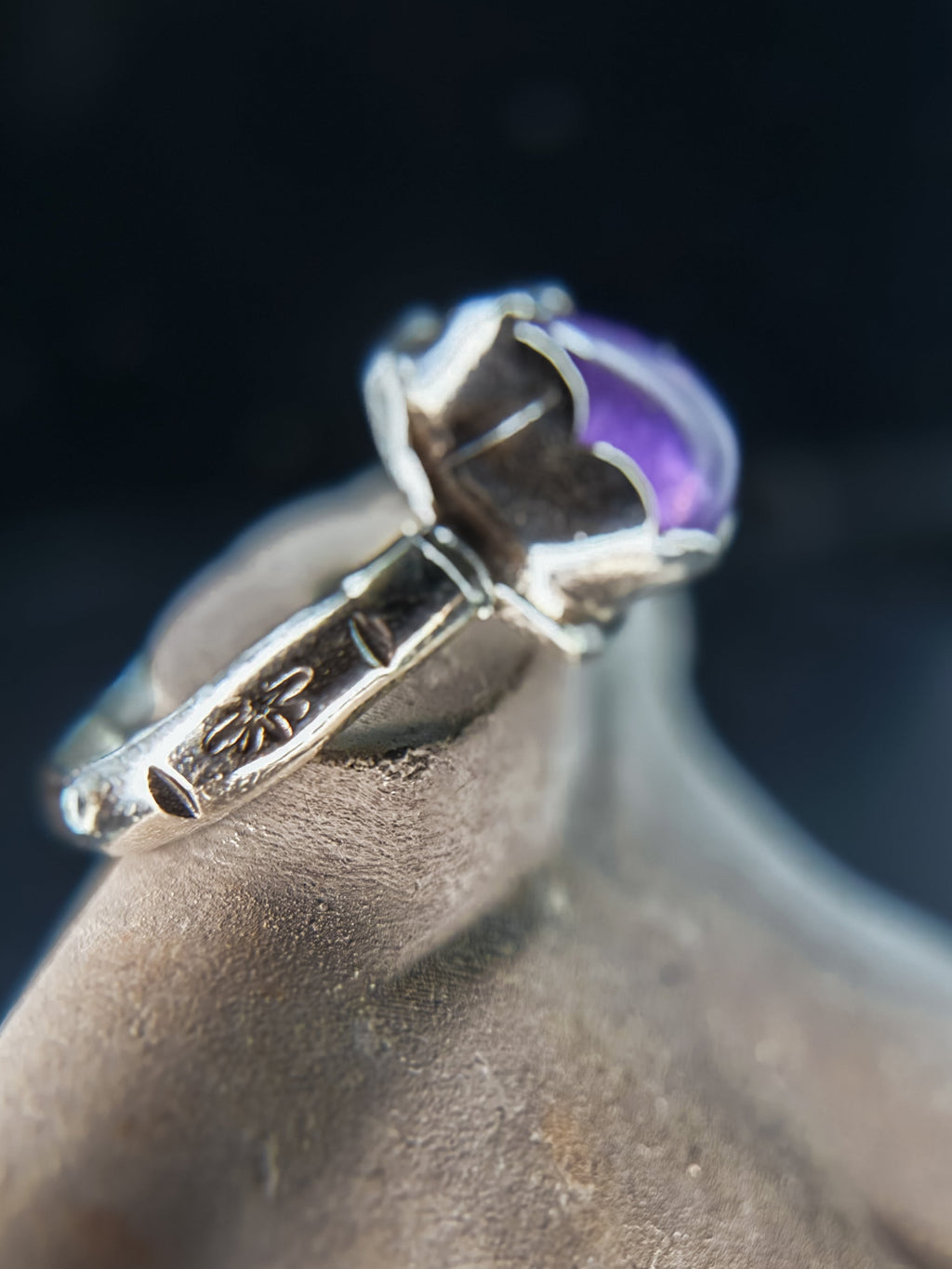 Amethyst’s Lilac Tears Ring