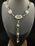 Caamp Lavender Moonstone Lariat Necklace