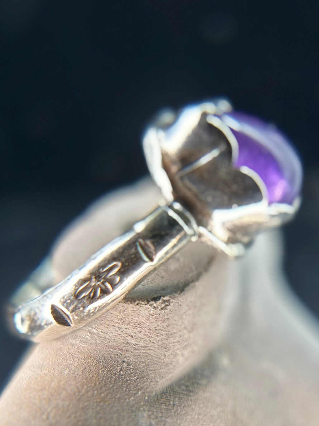 Amethyst’s Lilac Tears Ring
