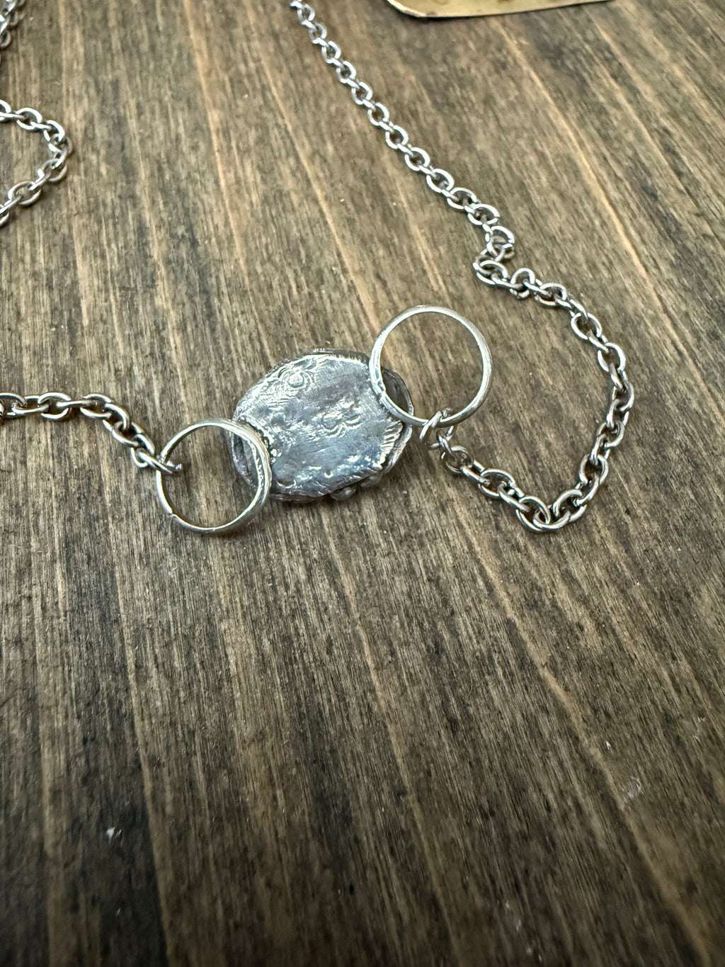 Moss Agate Gobbler Necklace