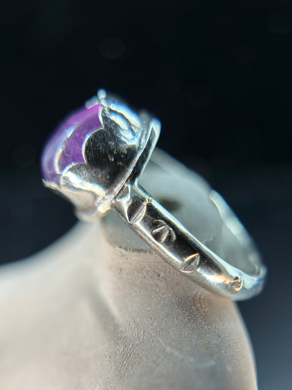 Amethyst’s Lilac Tears Ring