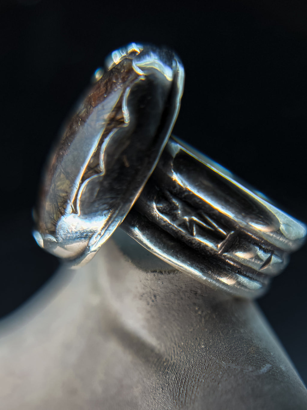 Northern Attitude Tourmalated Quartz Ring