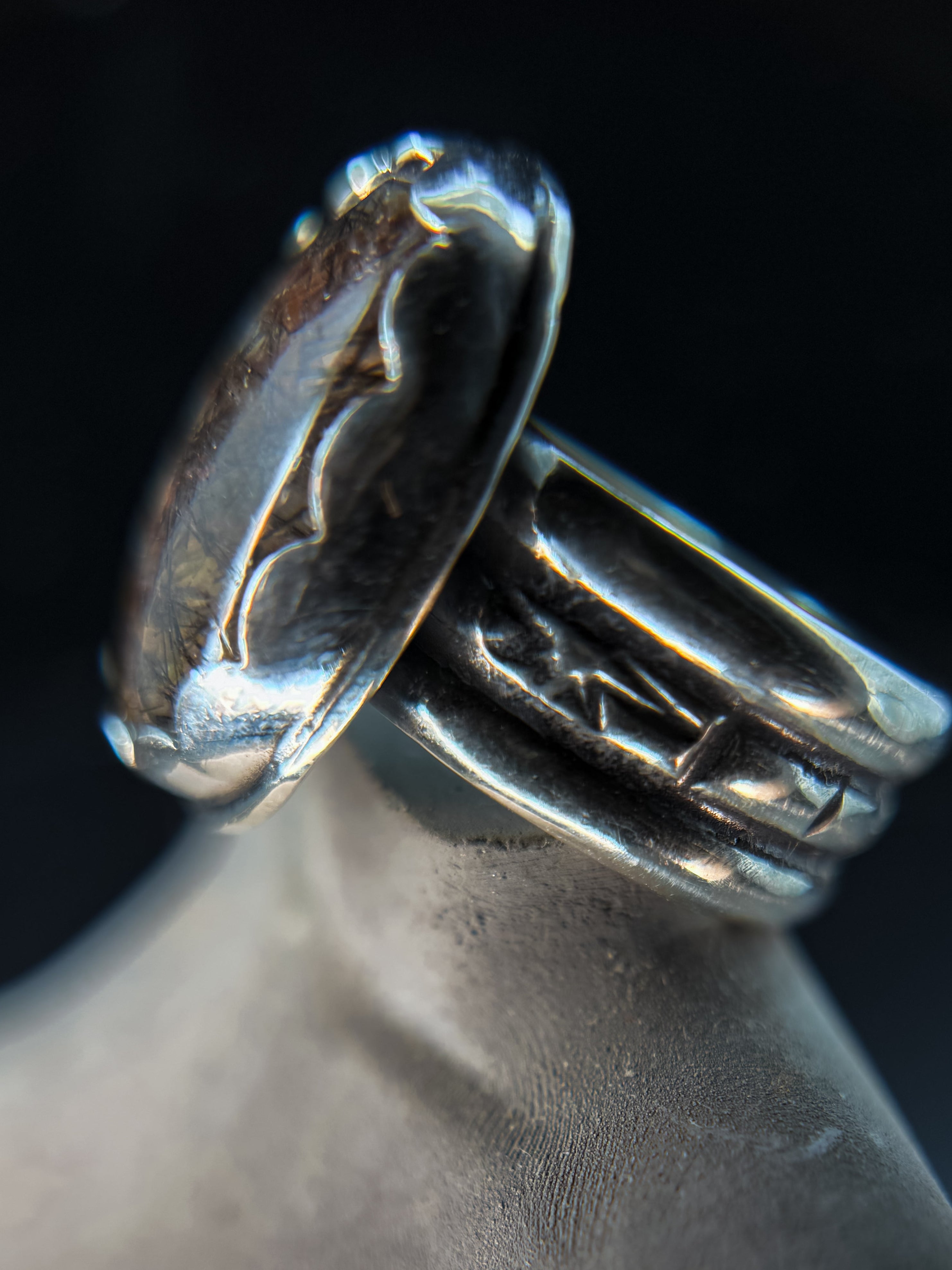 Northern Attitude Tourmalated Quartz Ring