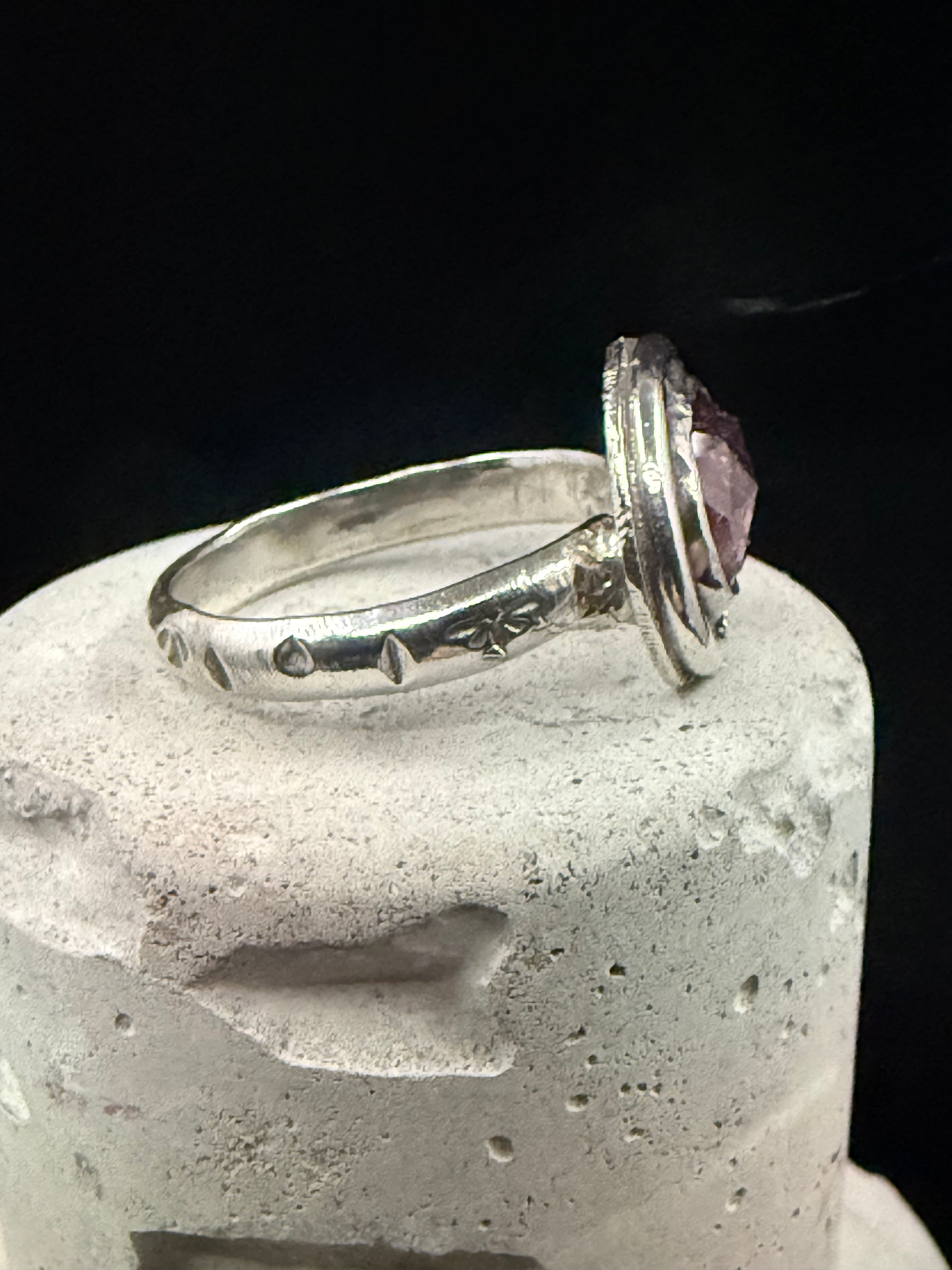 Cerberus Berry Tourmaline Ring