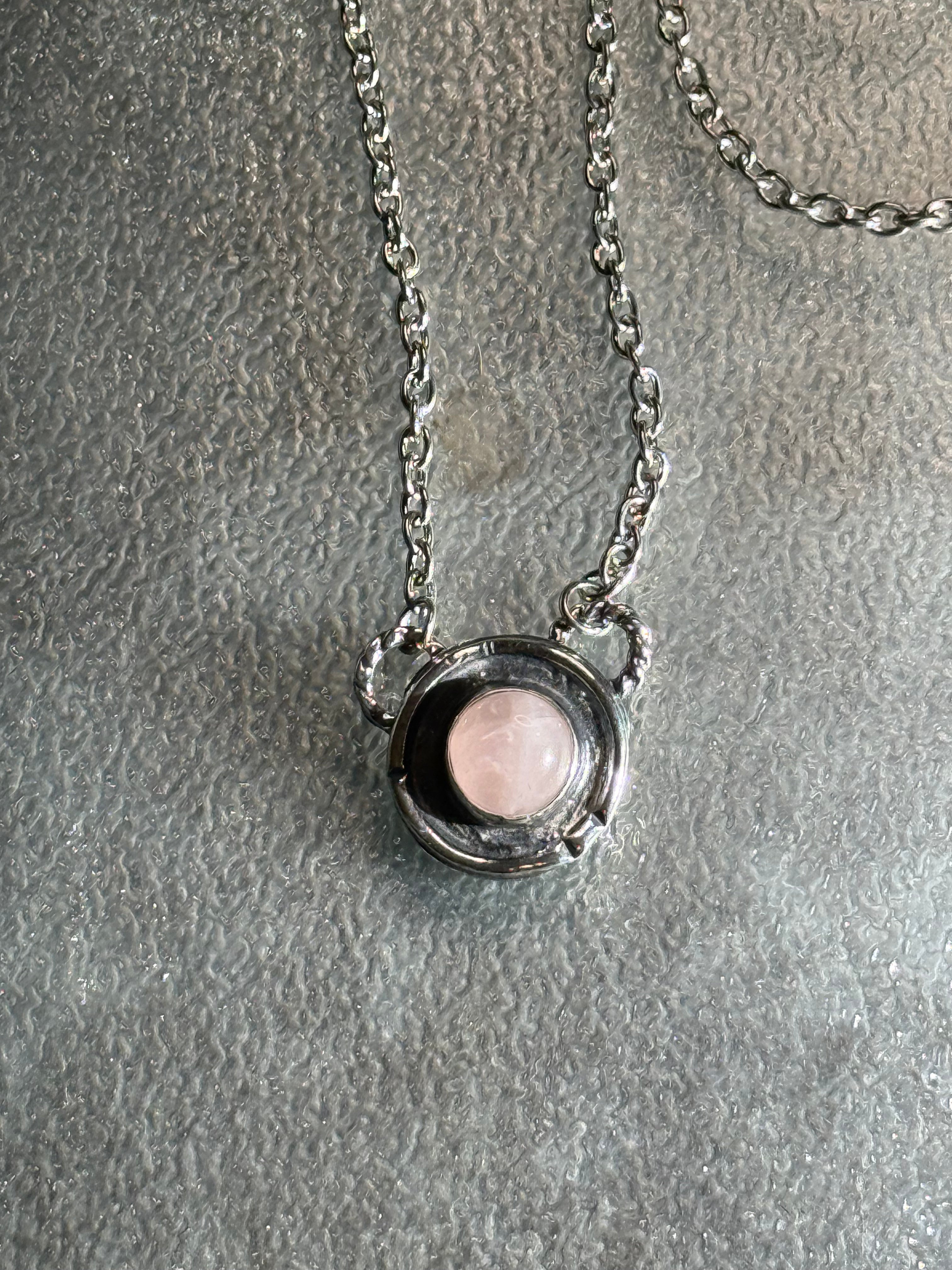 Rosy Shades Quartz Necklace