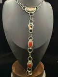 Athena Montana Agate Lariat Necklace