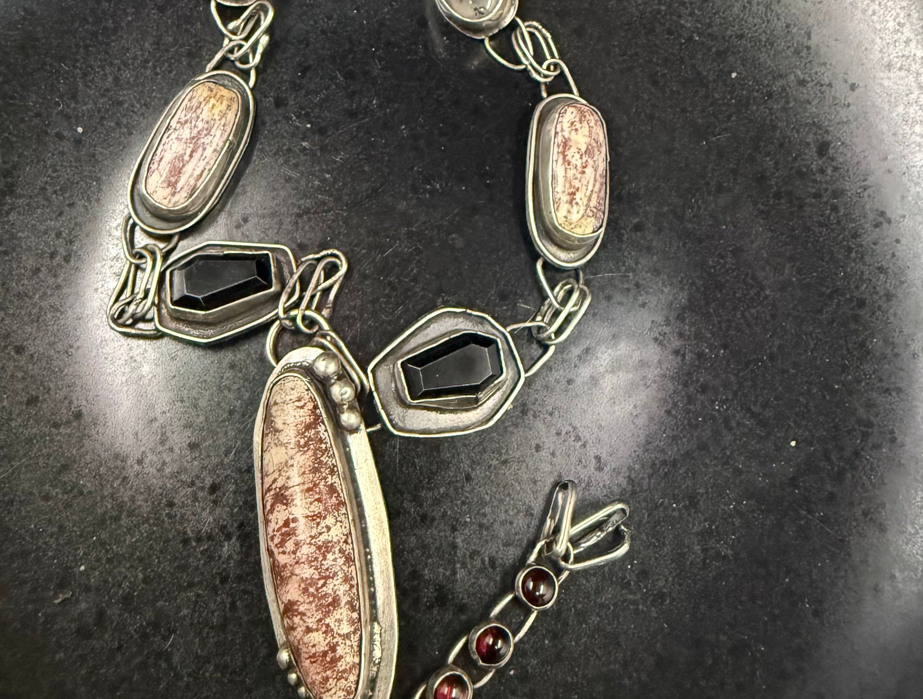 Watch This Lariat (Red Buffalo Necklace)