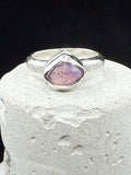 Calocera Fungi Pink Sapphire Ring