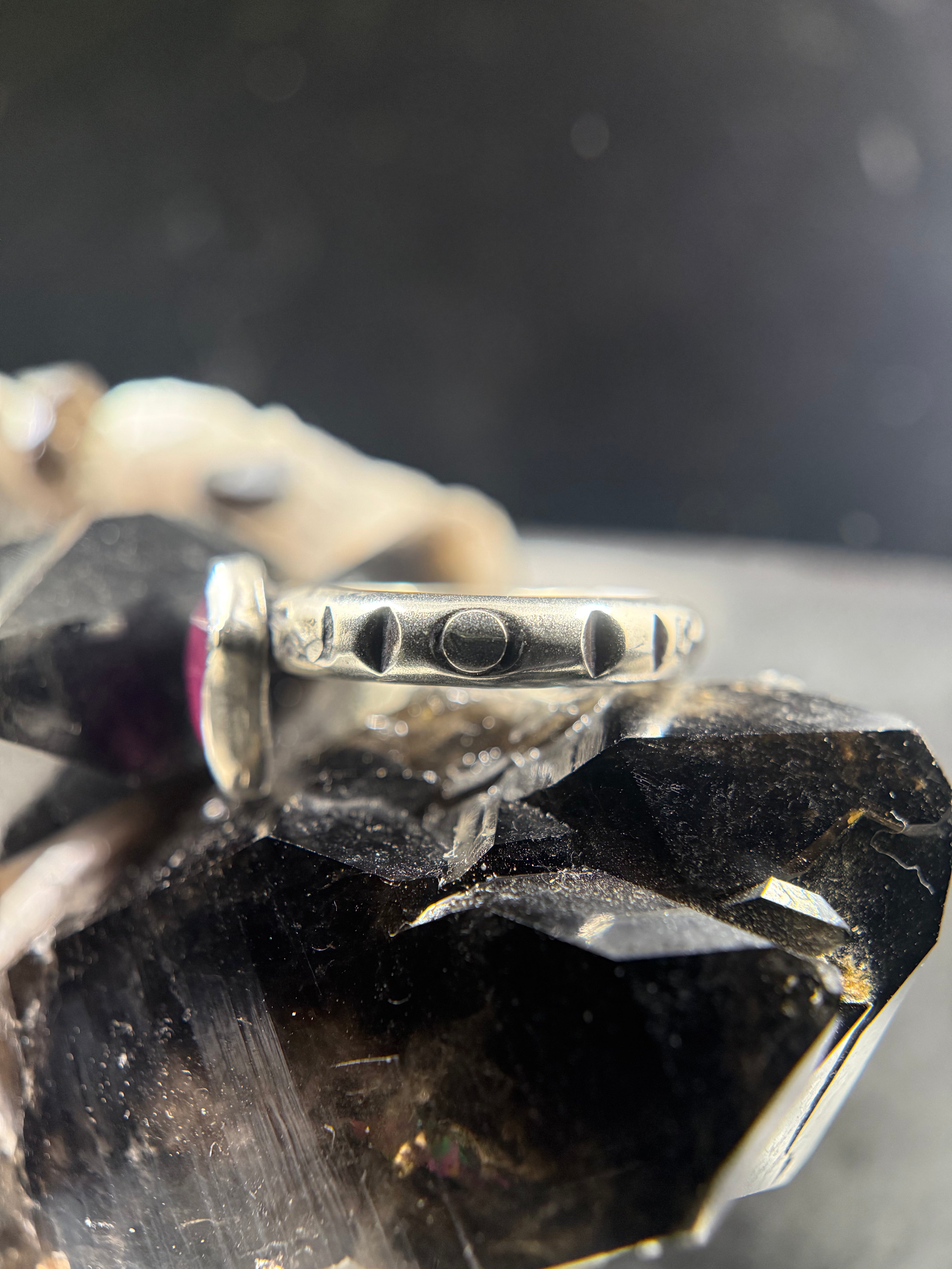 Barbie Dream Coffin Sapphire Ring
