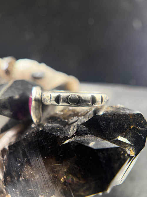 Barbie Dream Coffin Sapphire Ring