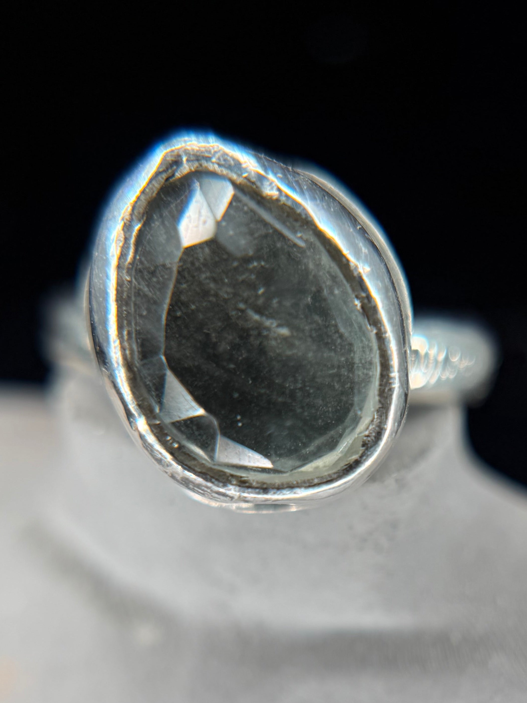 Loud Libyan Desert Glass Ring