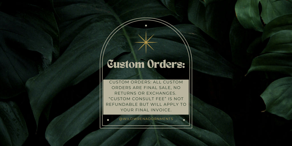 Custom Design Consult Fee