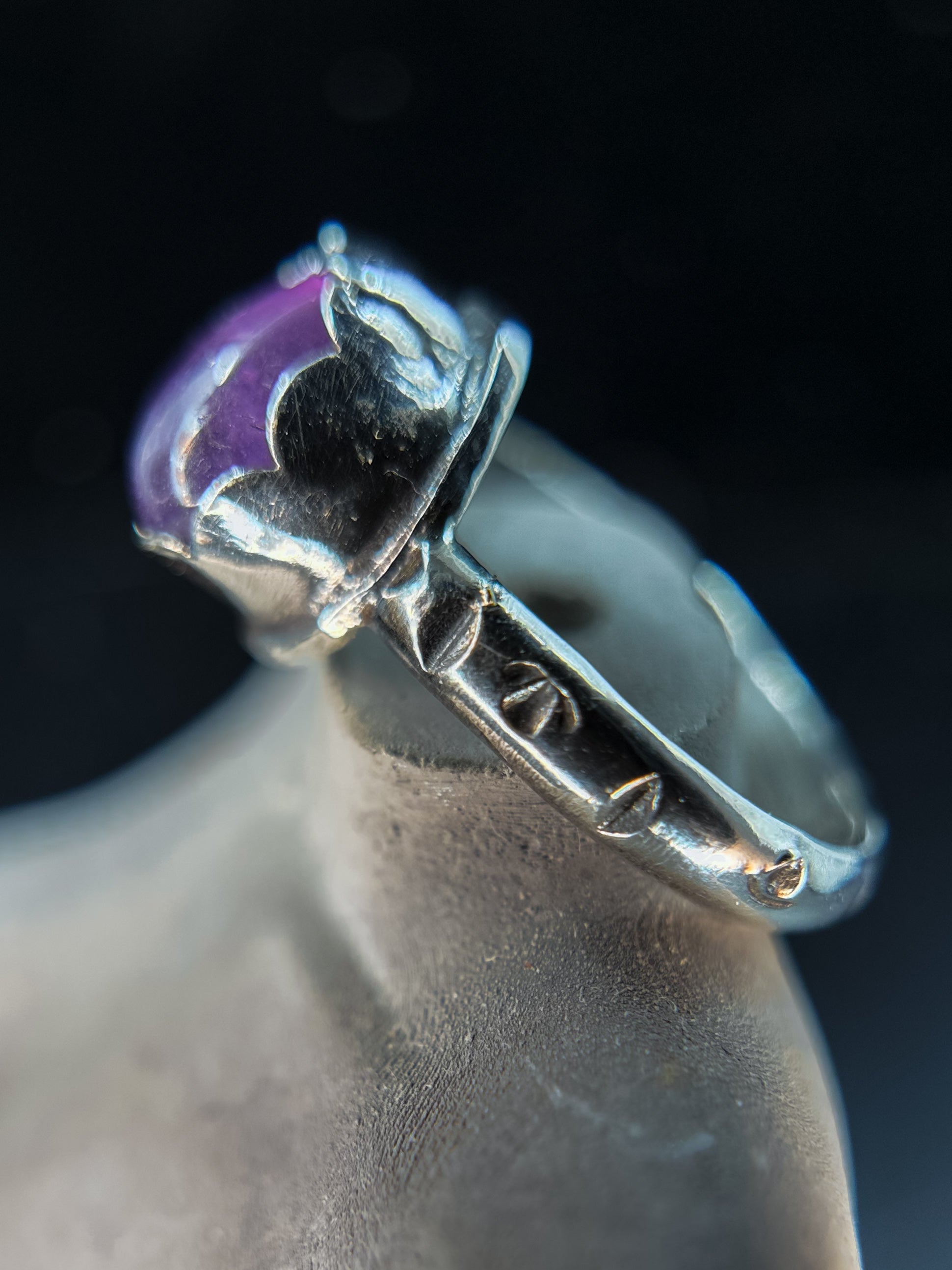 Amethyst’s Lilac Tears Ring