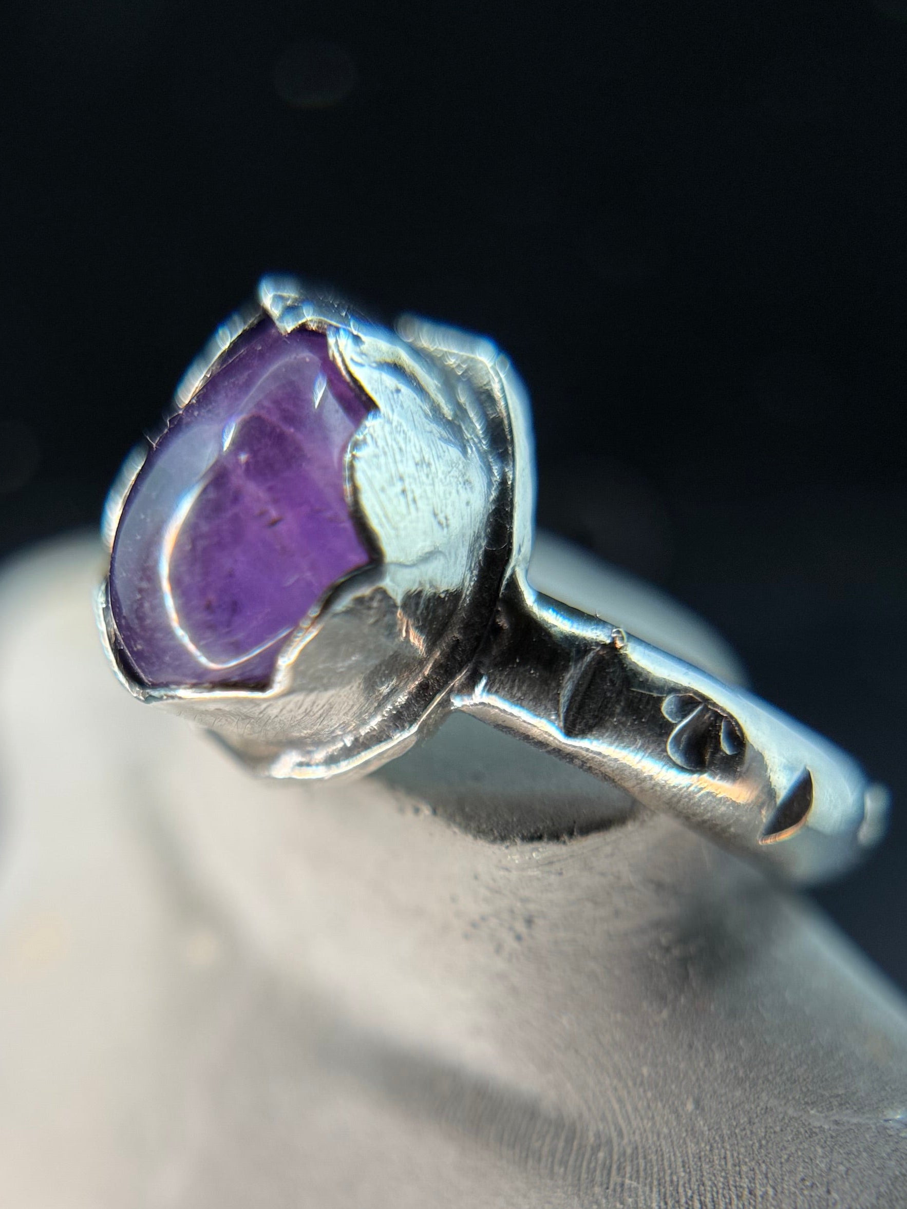 Amethyst’s Lilac Tears Ring