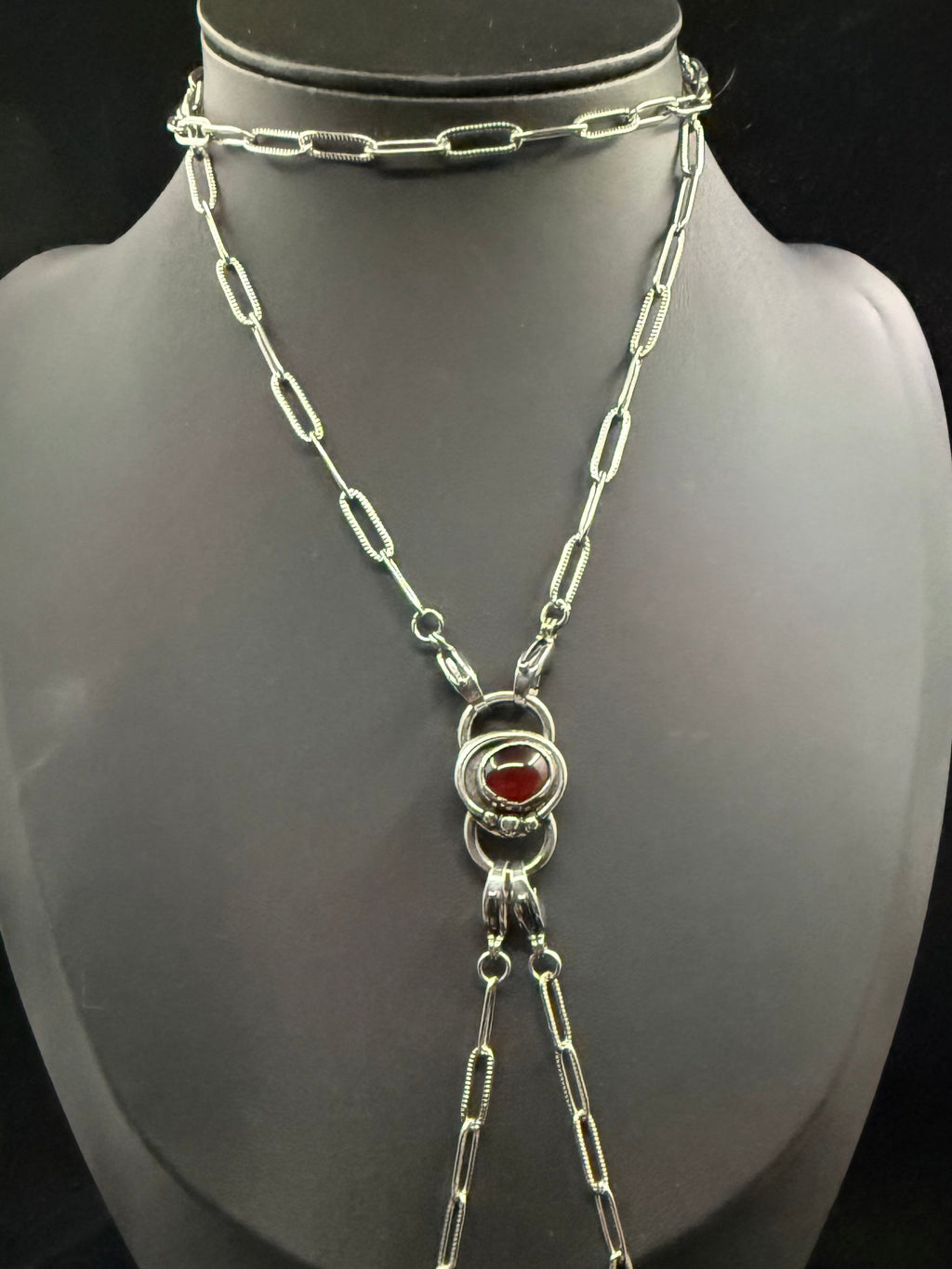 In the Blood Garnet Body Chain