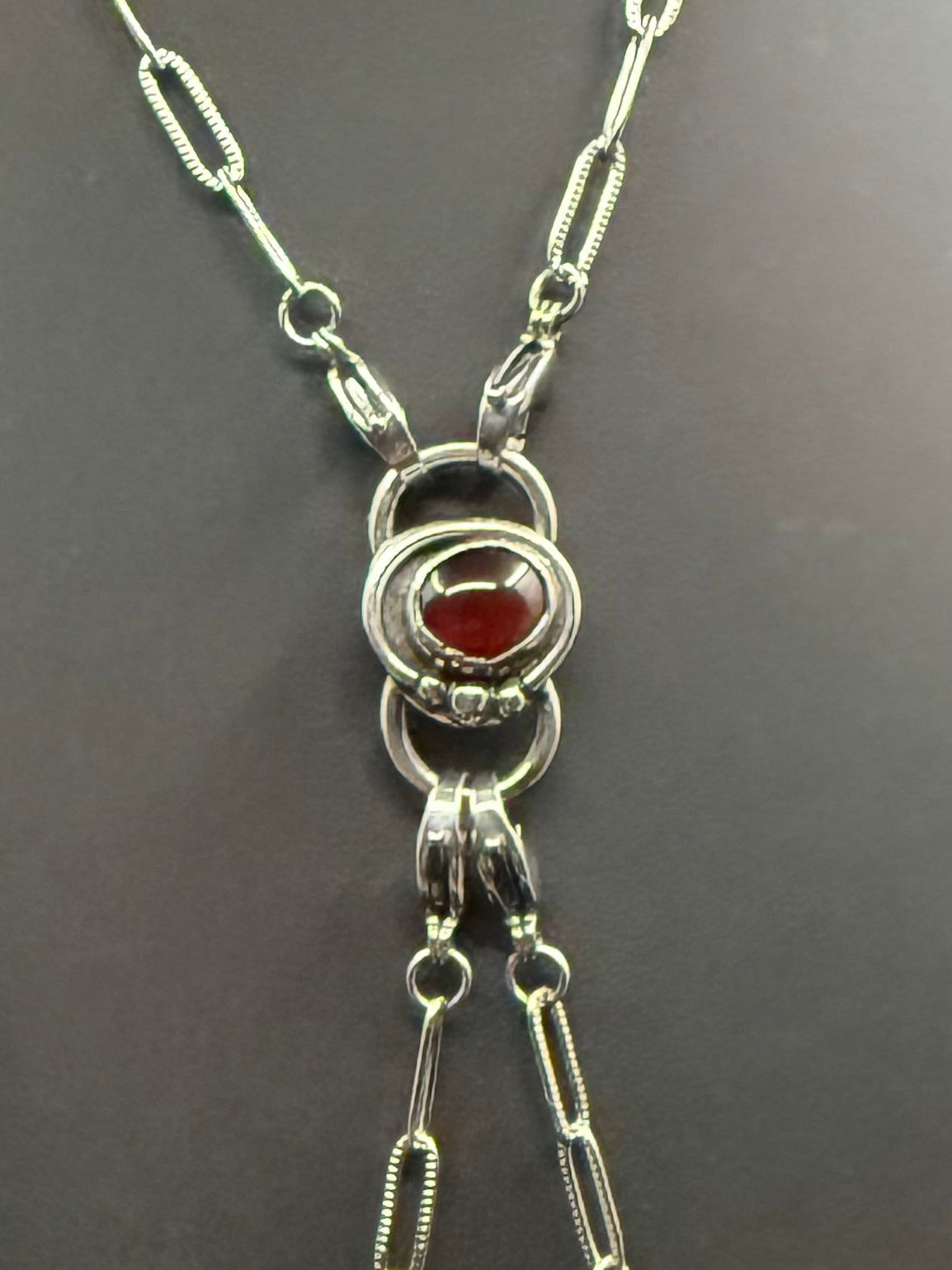 In the Blood Garnet Body Chain