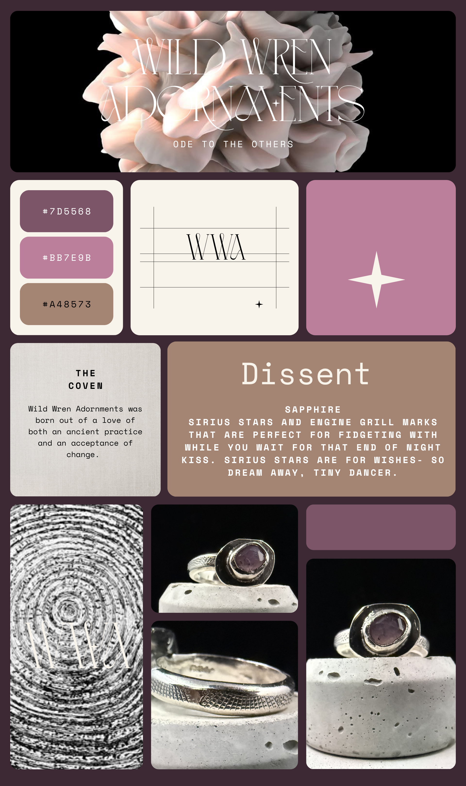 Dissent Sapphire Ring