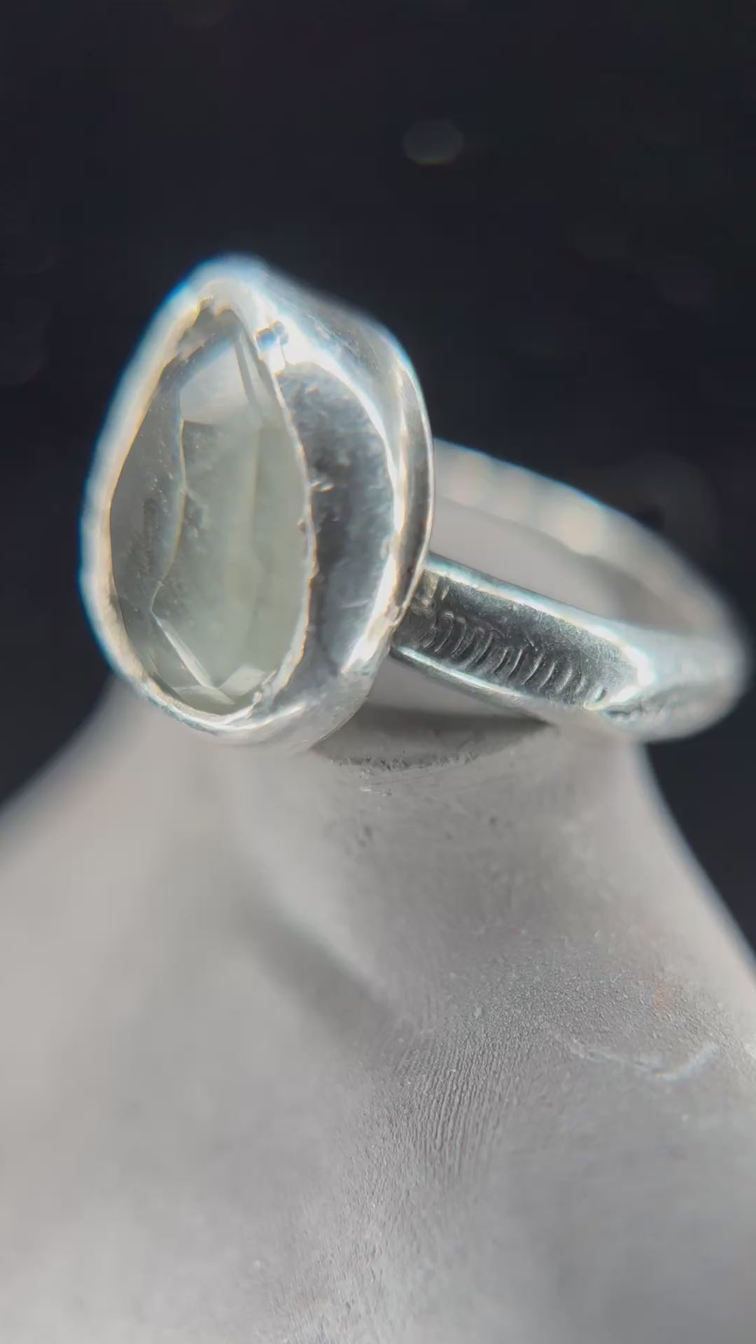 Loud Libyan Desert Glass Ring